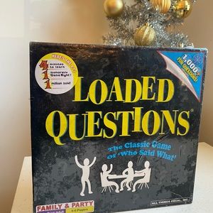 Loaded Questions Board Game new Family and Party Edition Sealed! Ready To Enjoy